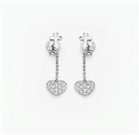 Earrings Amen Woman in Silver Zircone ORCHZB